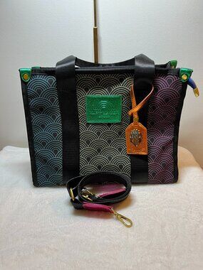 Kurt Geiger London Southbank Ombre Rainbow Tote Bag - Like New